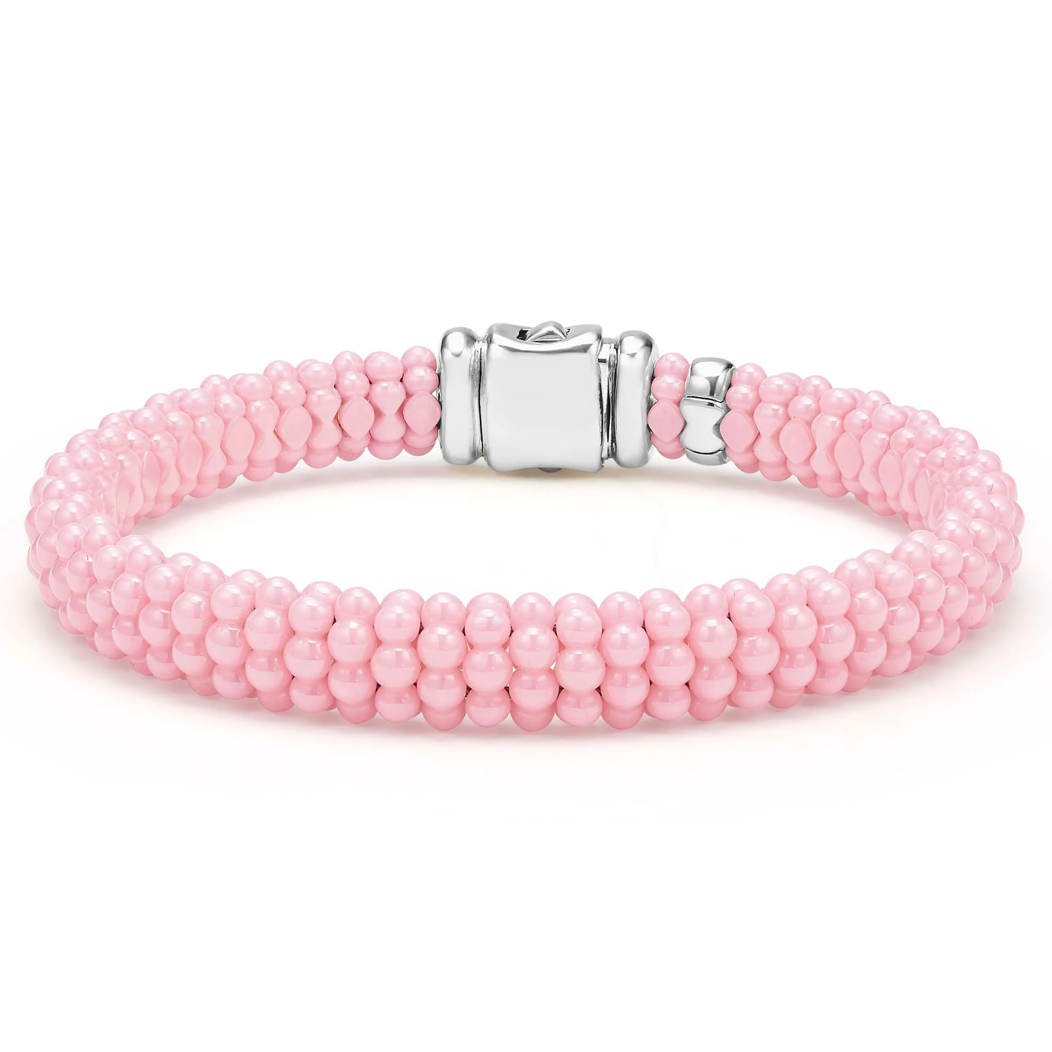 Pink Caviar Ceramic Caviar Beaded Bracelet Gift Set