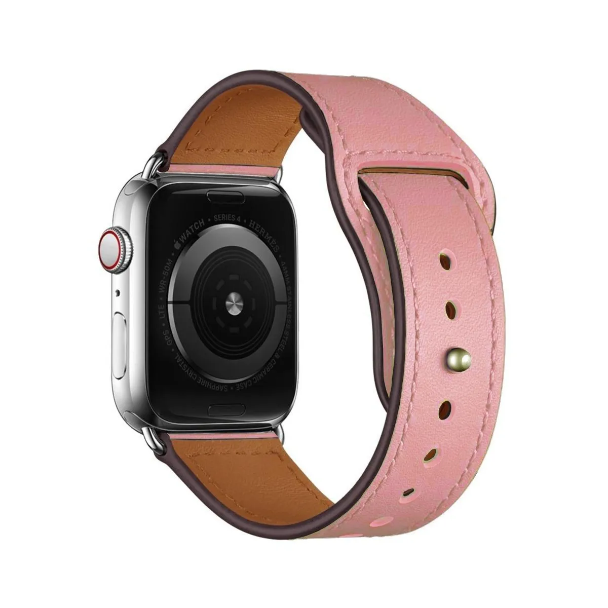 Pink Swift Leather Band
