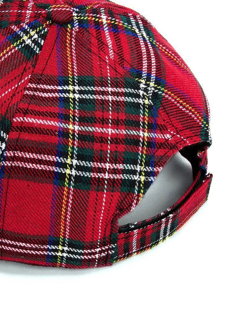 Plaid Baseball Cap