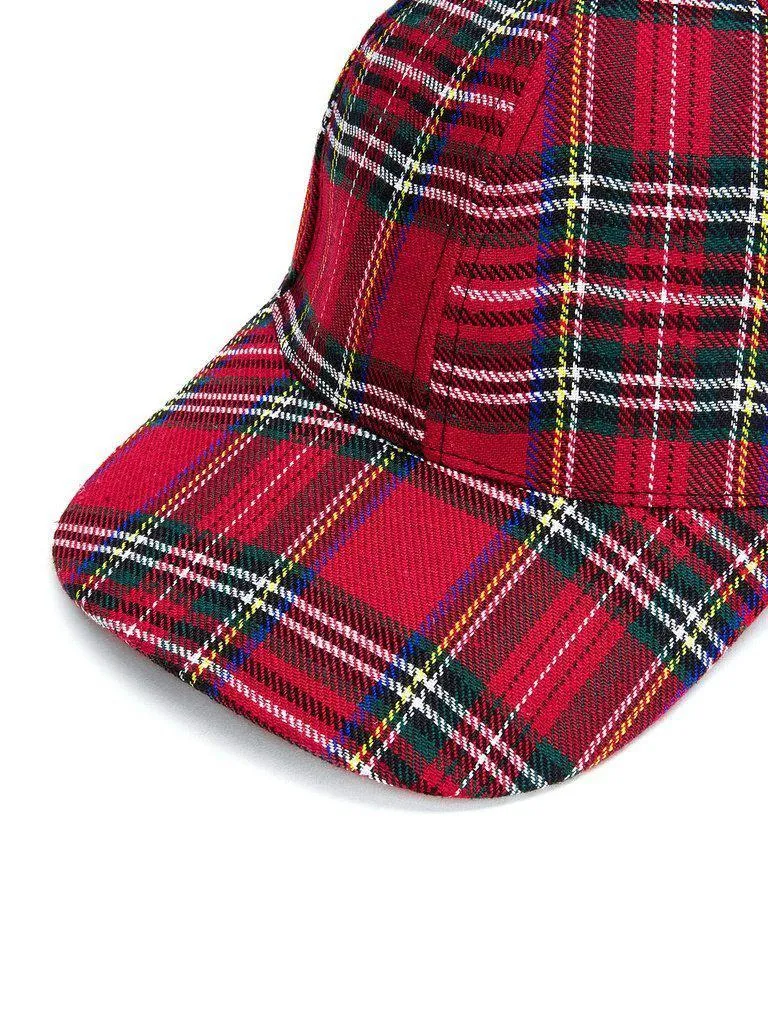 Plaid Baseball Cap