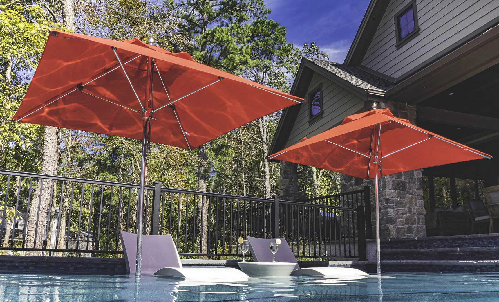 Premier Aluminum Umbrella - 9' Octagon Pulley