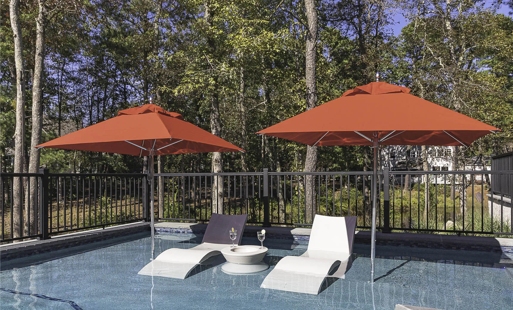 Premier Aluminum Umbrella - 9' Octagon Pulley