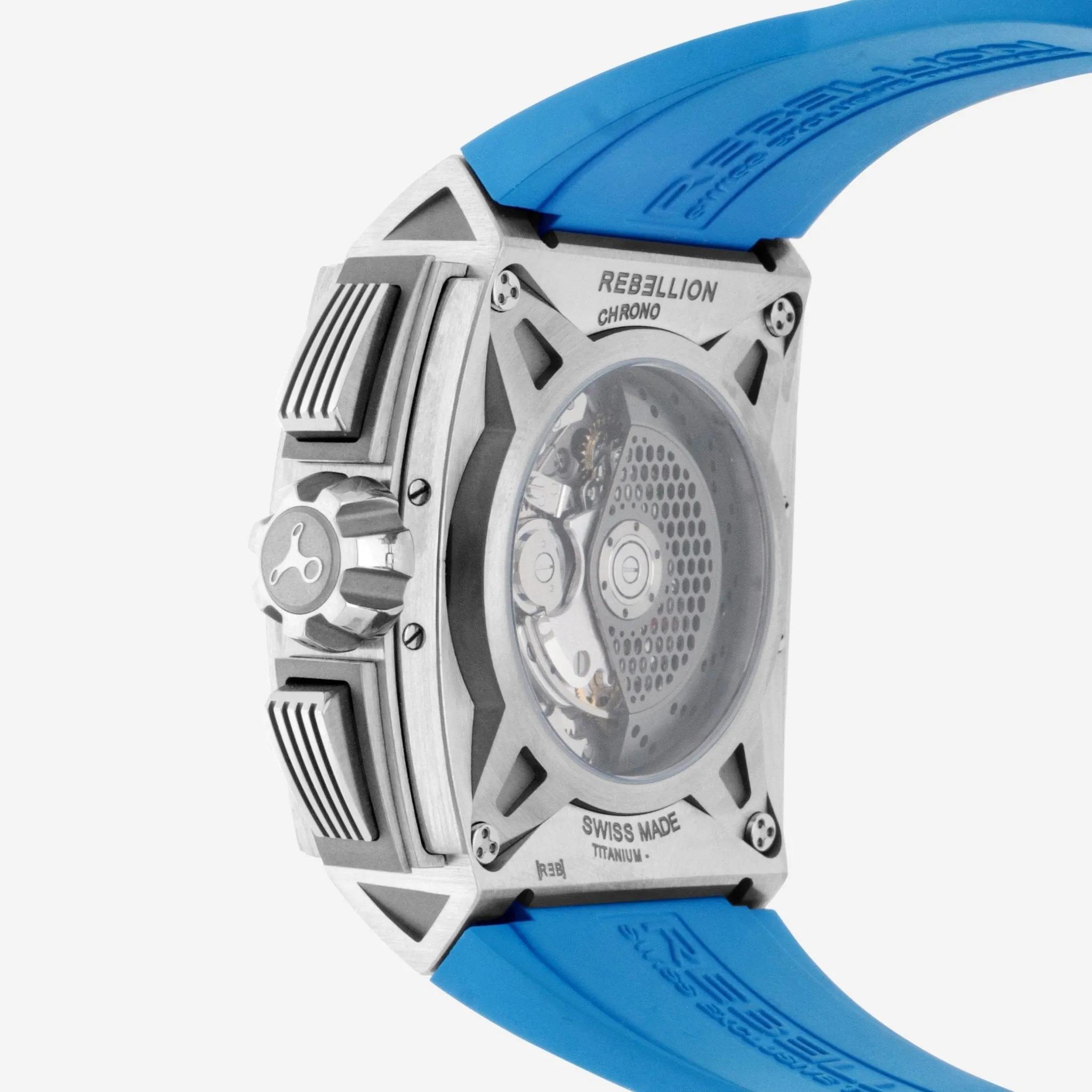 Rebellion RE1 2.0 Chronograph Titanium Automatic Men's Watch RB.RE12.CH.TI.BL