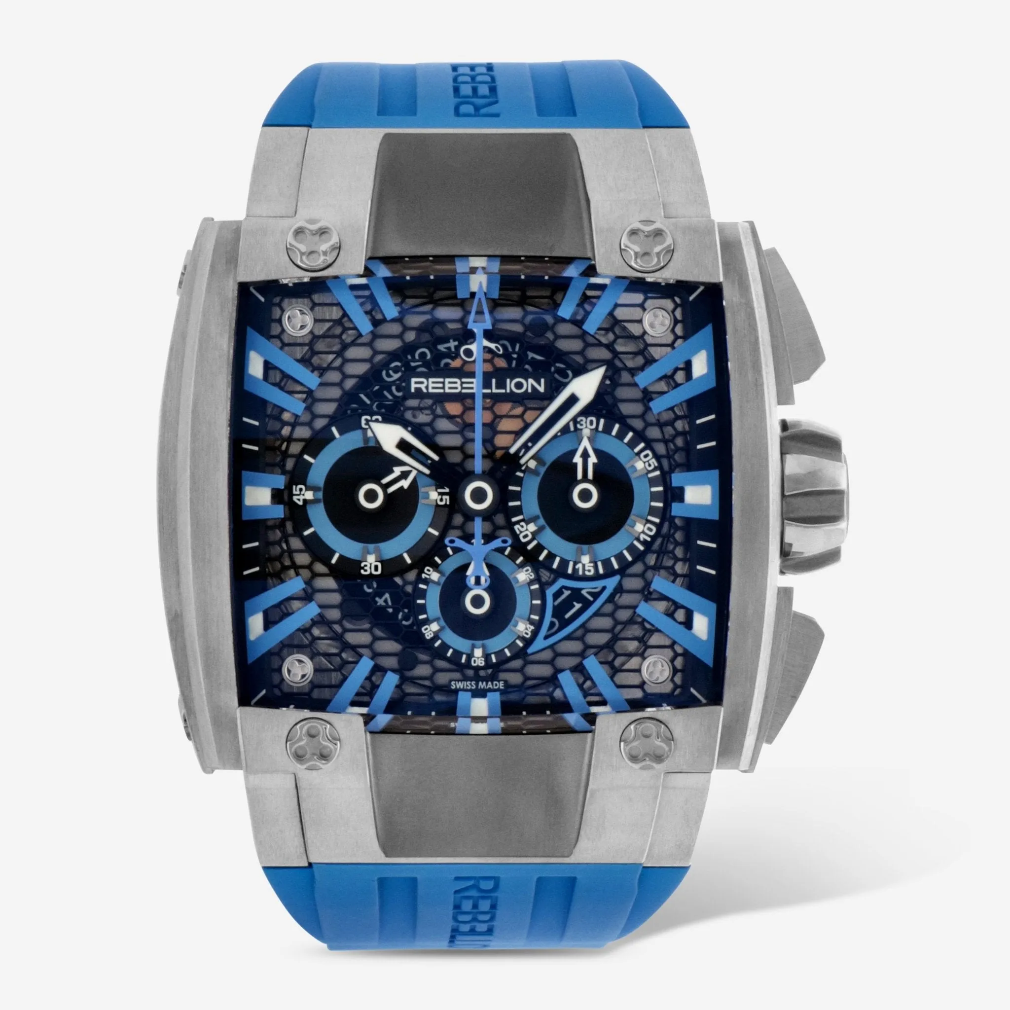 Rebellion RE1 2.0 Chronograph Titanium Automatic Men's Watch RB.RE12.CH.TI.BL