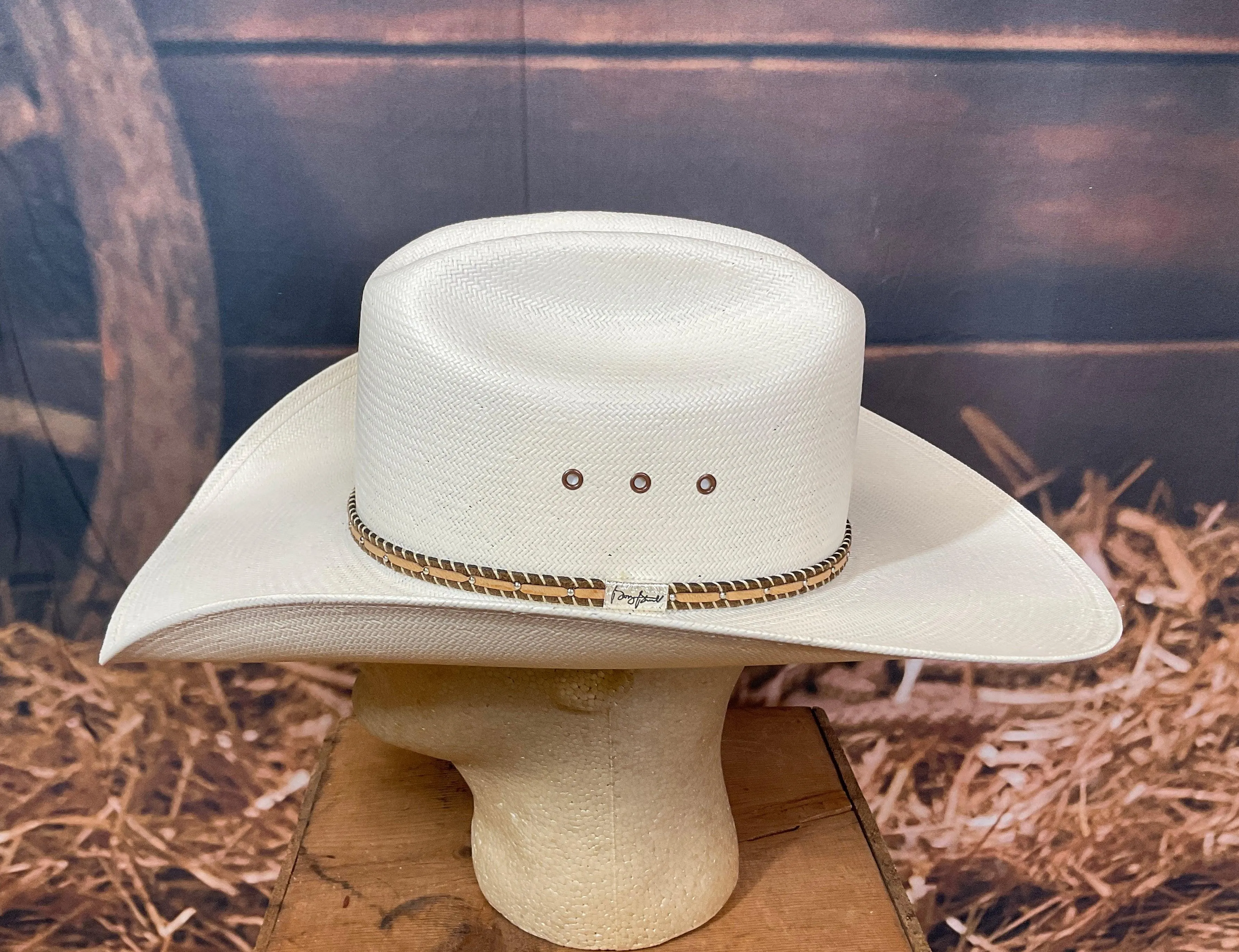Resistol Piney Creek Straw Cowboy Hat Natural RSPNCKN3042