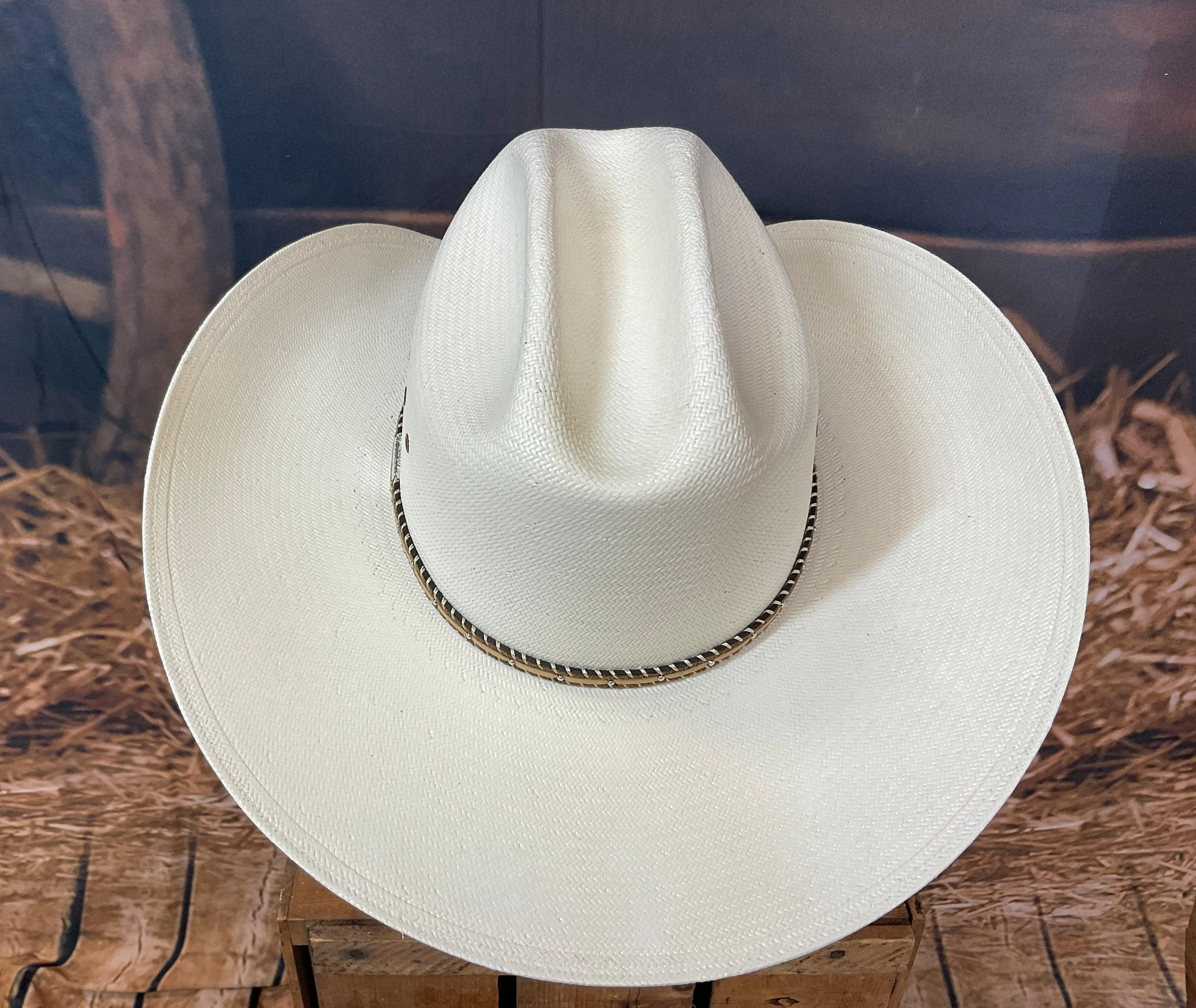 Resistol Piney Creek Straw Cowboy Hat Natural RSPNCKN3042