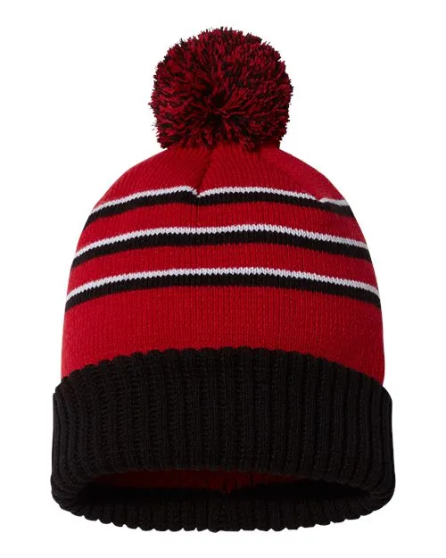 Richardson - Pom Cuffed Beanie - 134