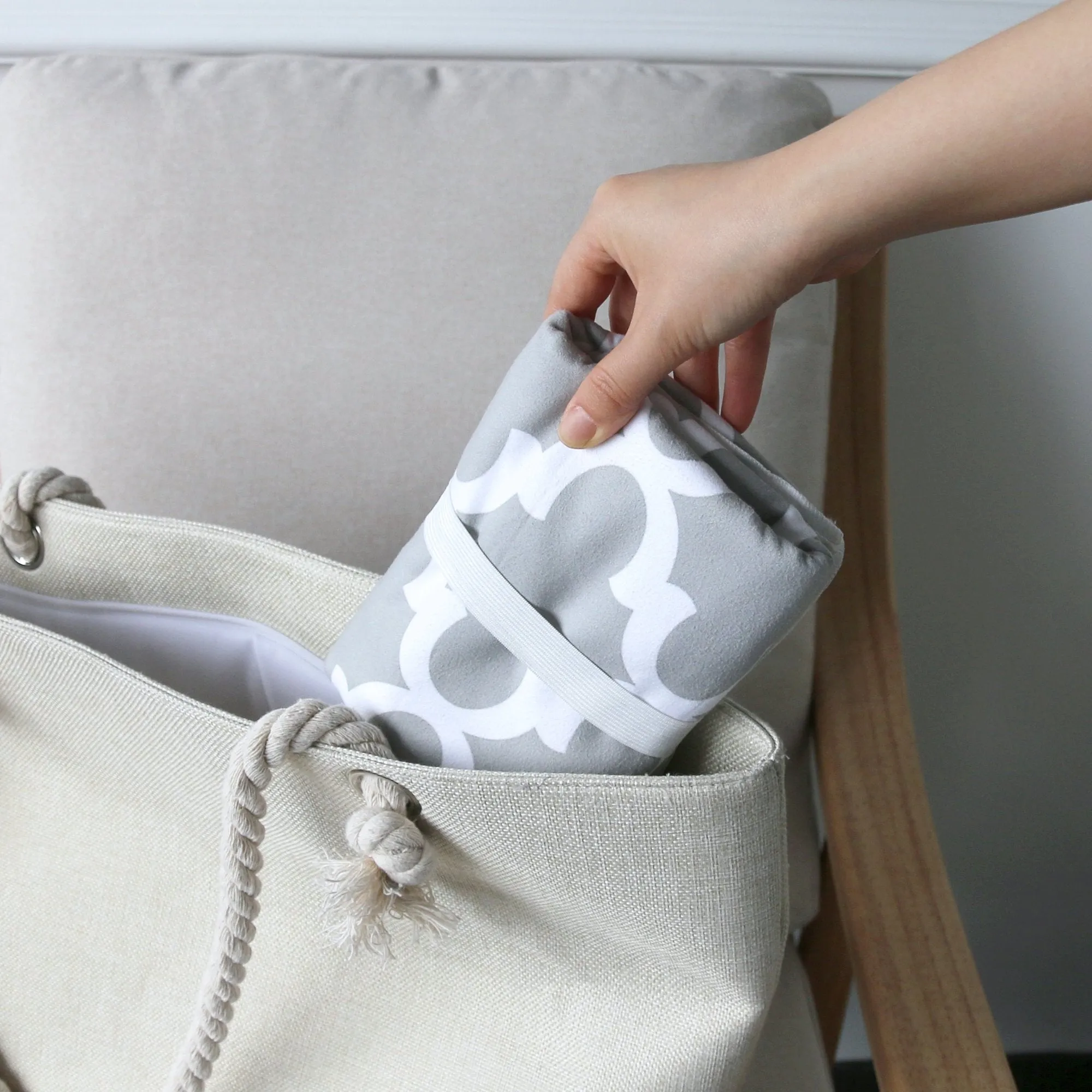 Sea Anchor Love Sand Free Towel
