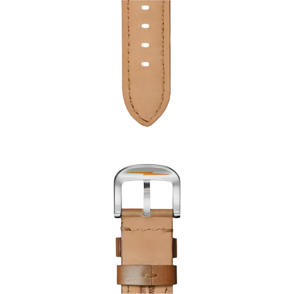 Shinola 24mm Largo Tan Leather Strap, 120mm x 80mm