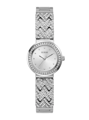 Silver Treasure Crystal Watch