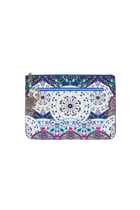 SMALL CANVAS CLUTCH IN THE CONSTELLATIONS
