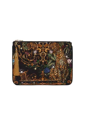 SMALL CANVAS CLUTCH STUDIO 54