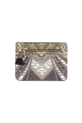 SMALL CANVAS CLUTCH THE BODYGUARD