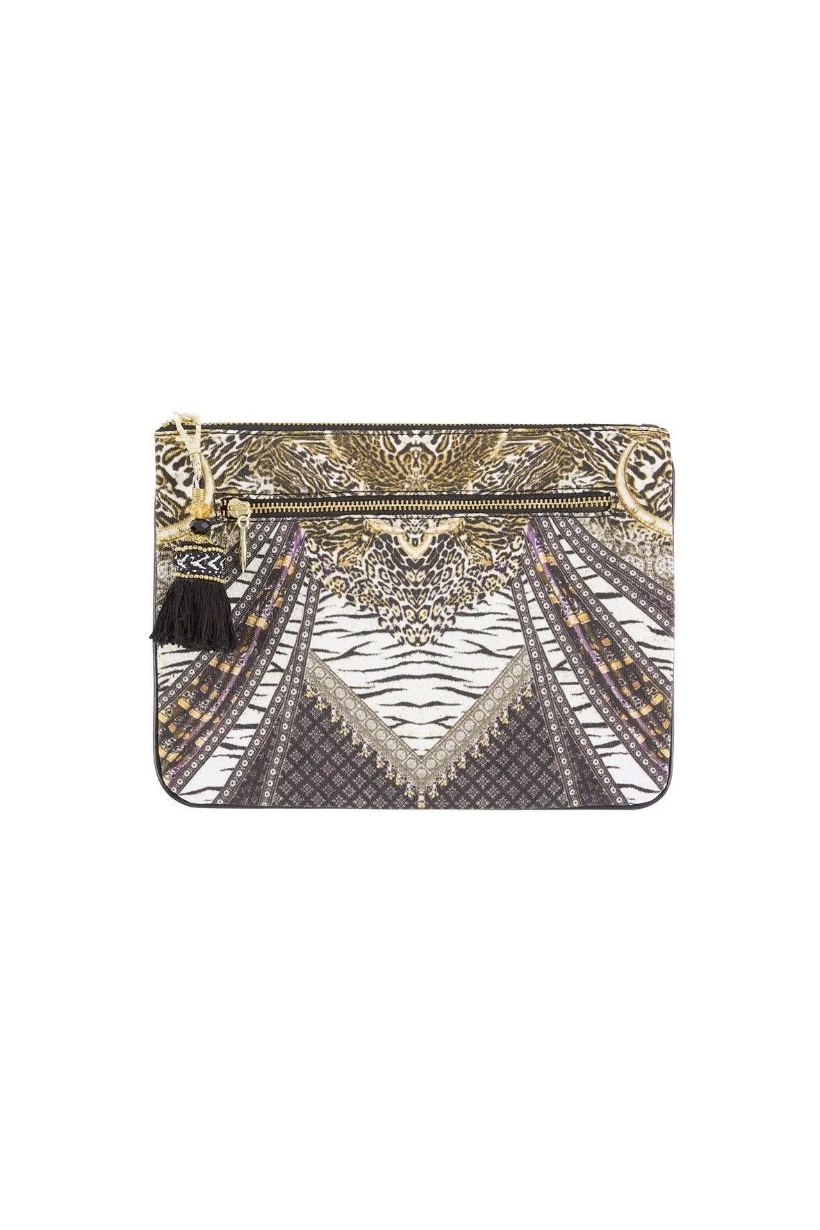 SMALL CANVAS CLUTCH THE BODYGUARD