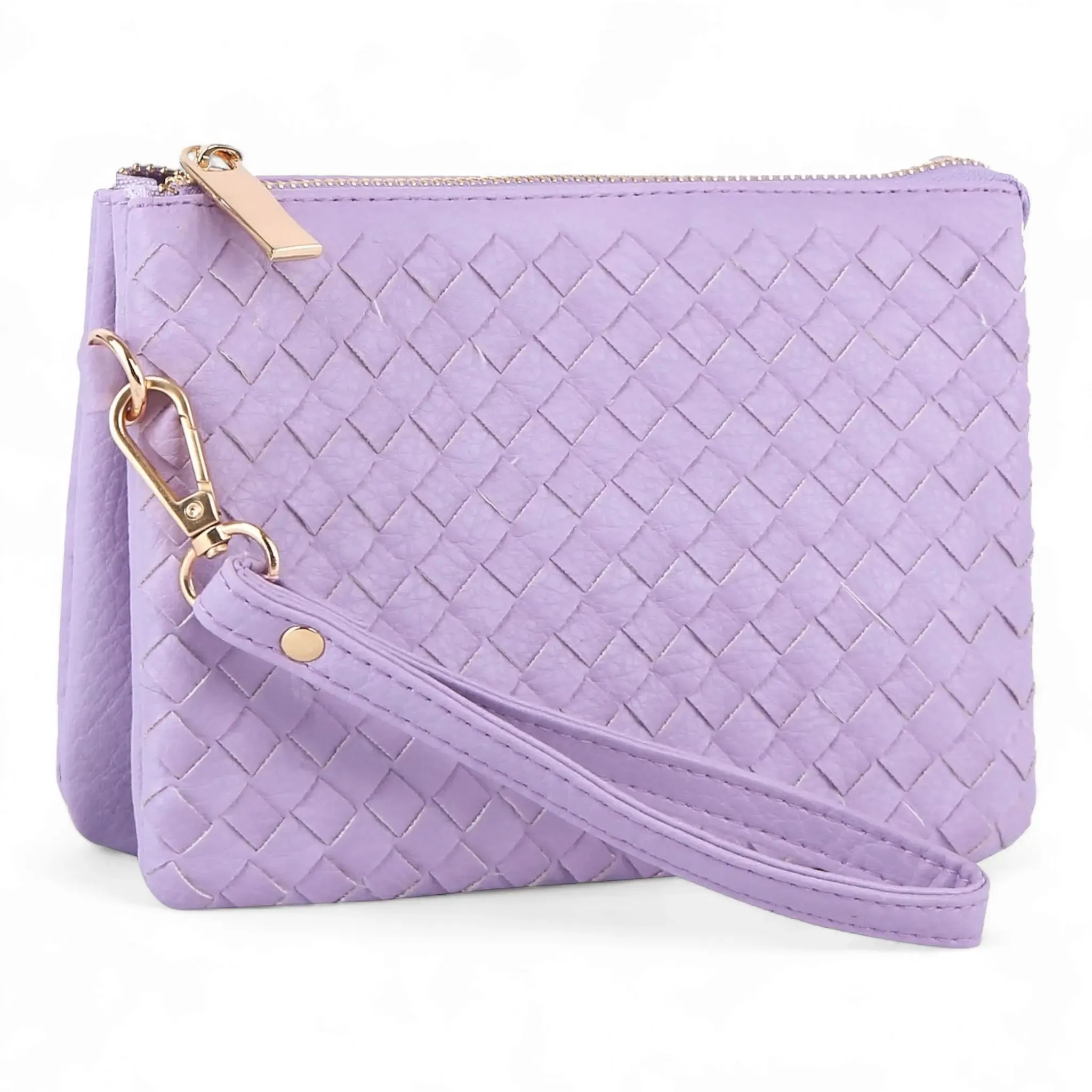 Small Woven Crossbody Bag/Clutch