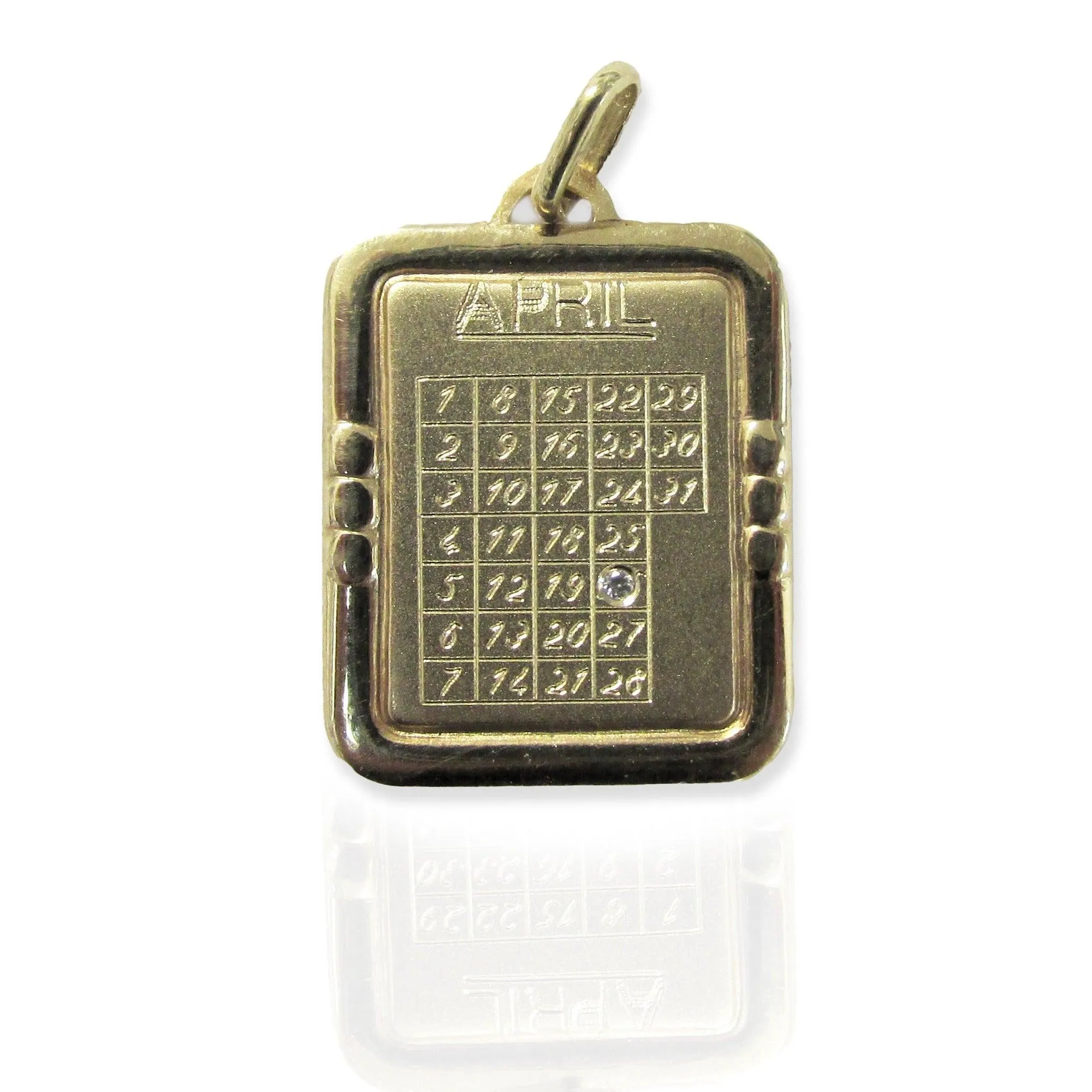 Special Date Calendar Pendant