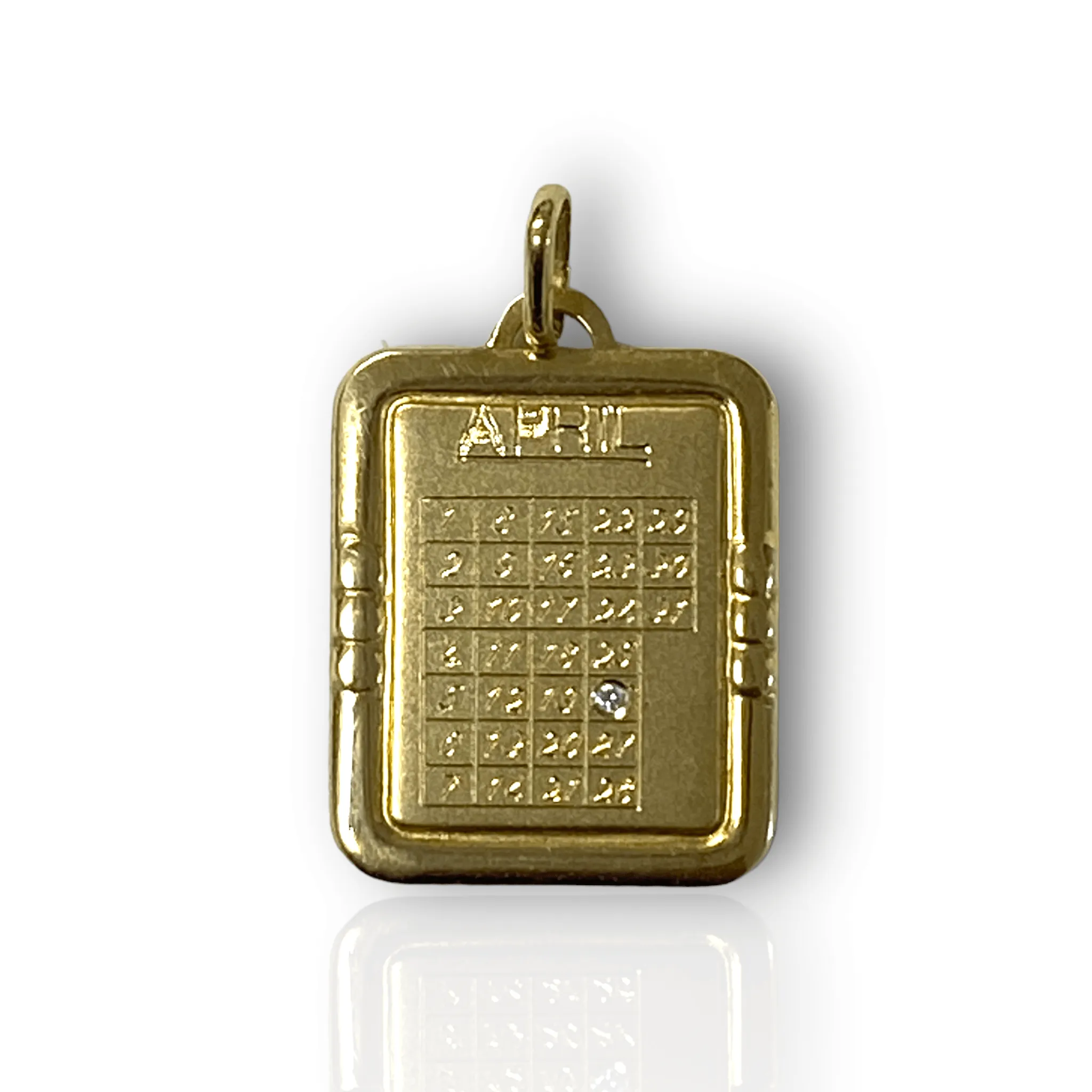 Special Date Calendar Pendant