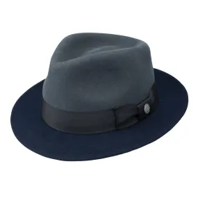 Stetson I Duetoni Fredora I Grey-NAVY