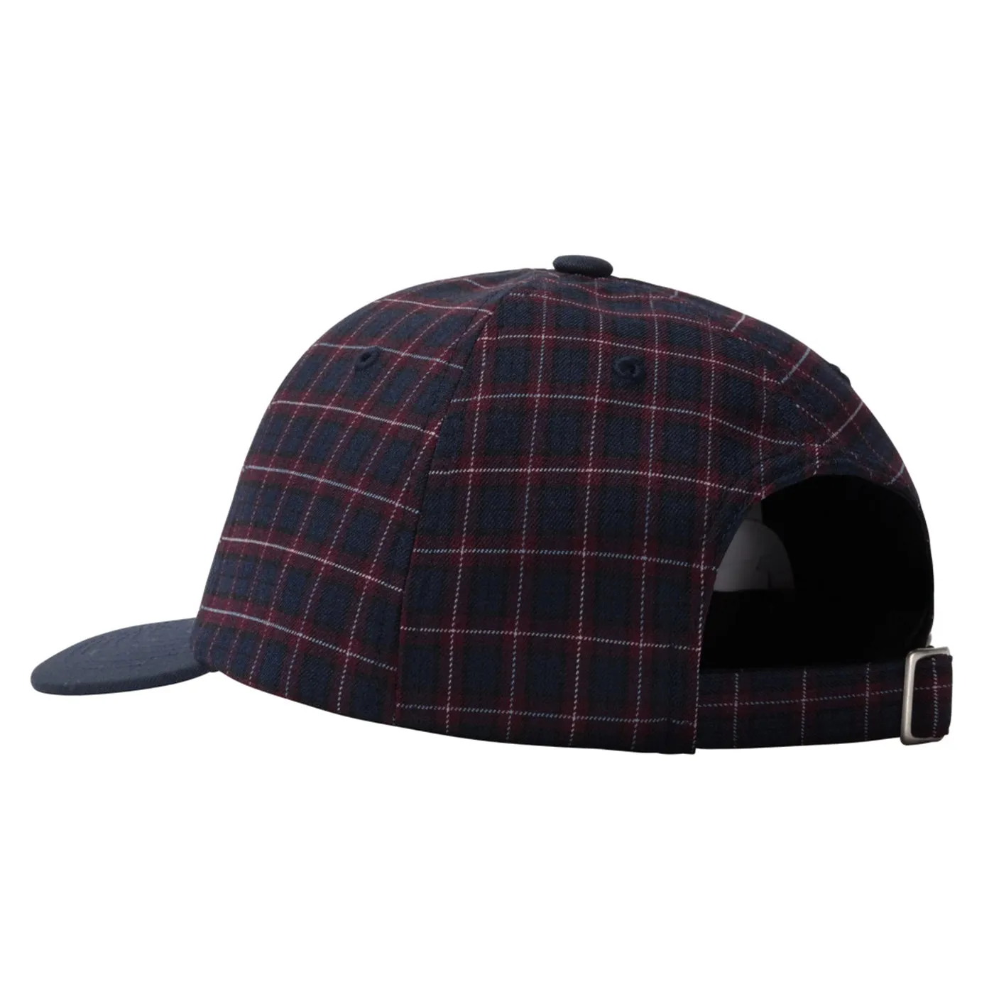 Stussy Plaid 2 Tone Low Pro Cap - Navy