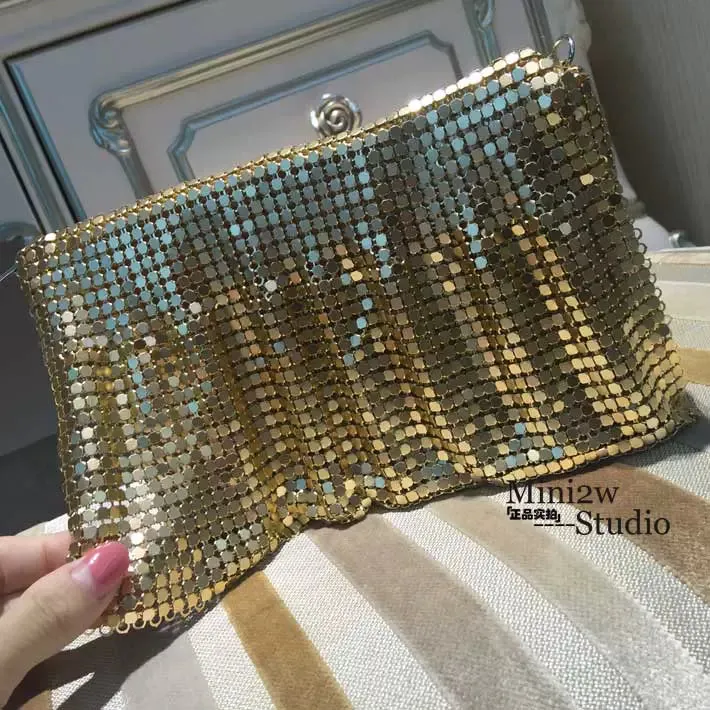 Tassel Sequins Flip Fold Hand Holding Dinner Bag Banquet Waist Bag Women's Messenger Bag Hand Carrying Shoulder Women's Bag Handbag