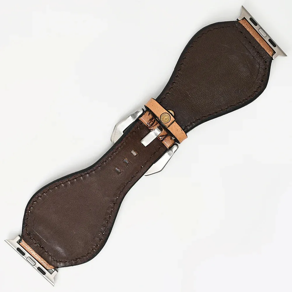 The Claire 45 Leather Apple Watch Band