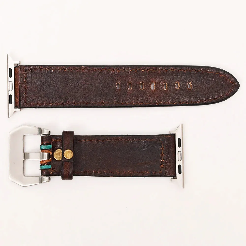 The Morgan 45 Leather Apple Watch Band