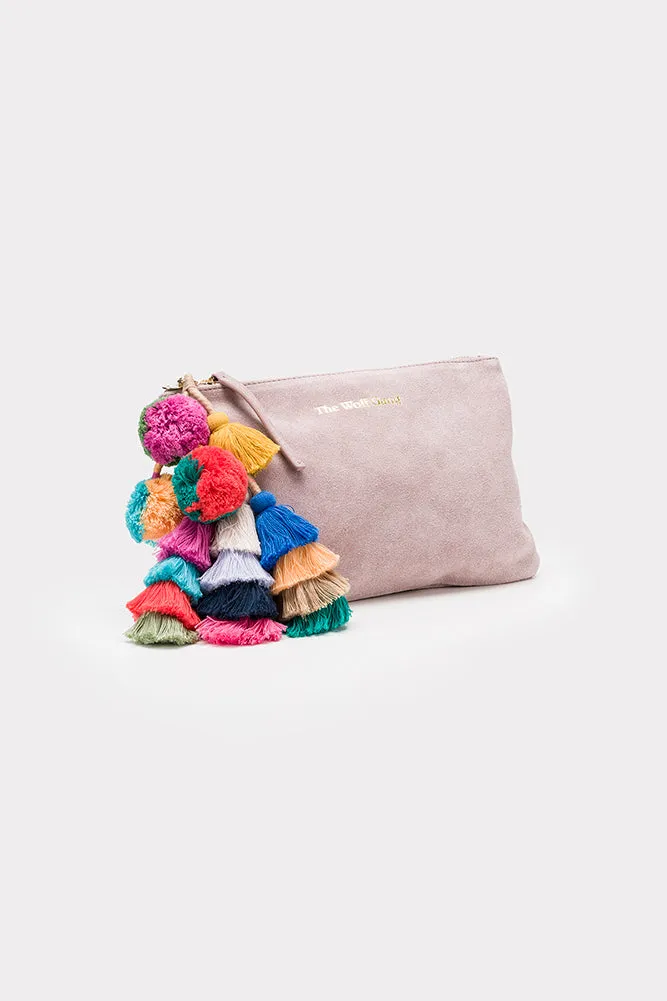 THE WOLF GANG Bedouin Clutch Blush