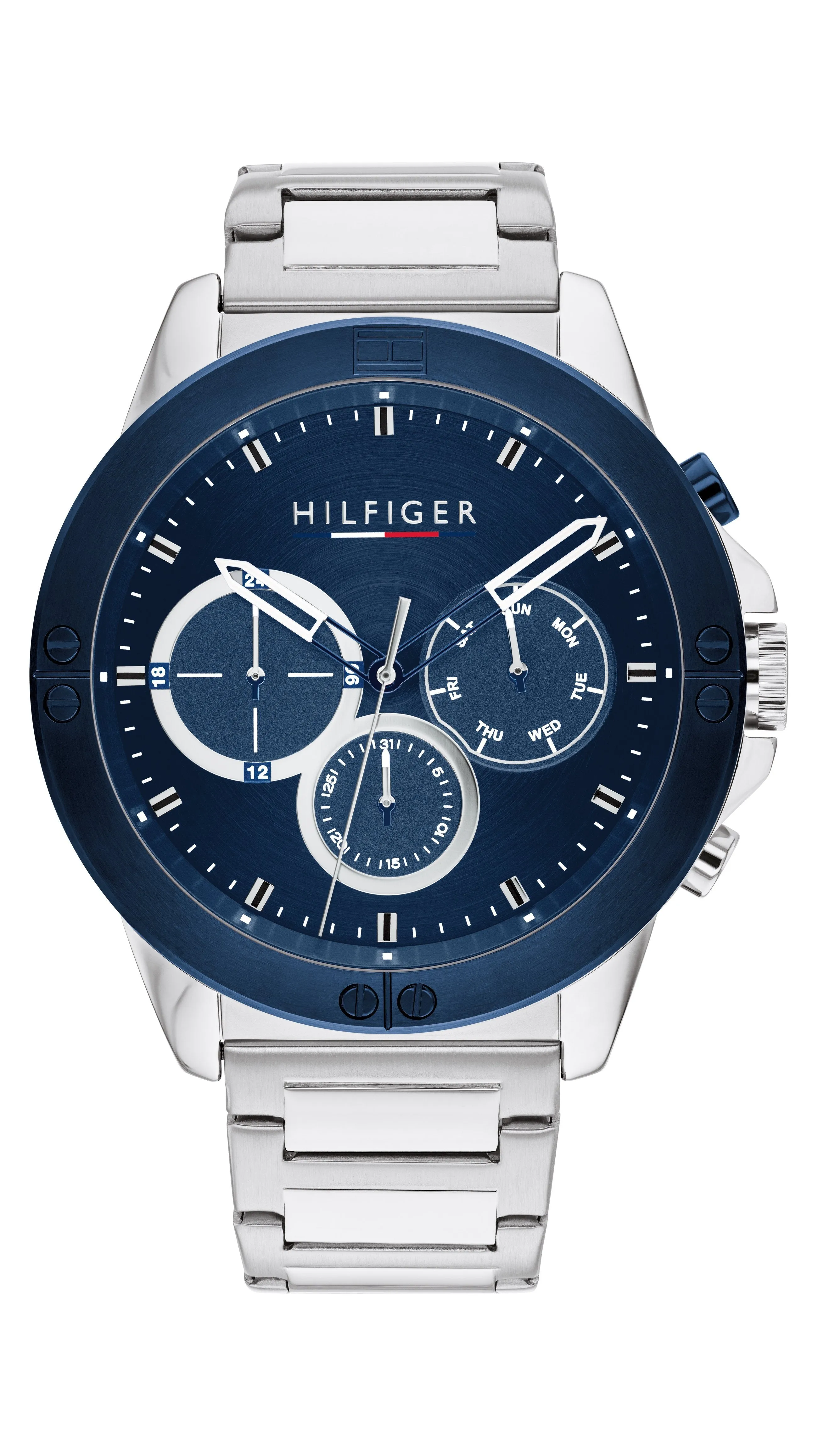 Tommy Hilfiger Harley Blue and Silver Men's Watch 1791932