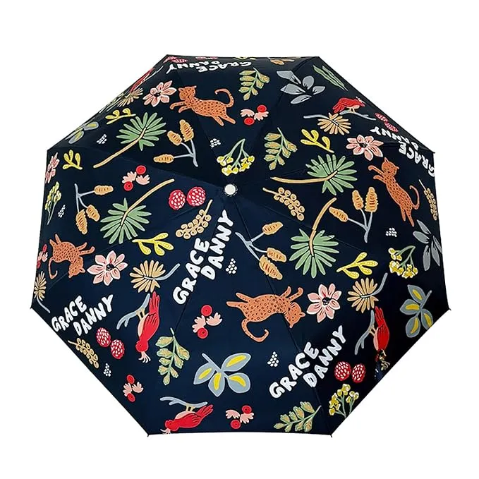 Ultra Light and Small Mini Umbrella with Carrying Pouch