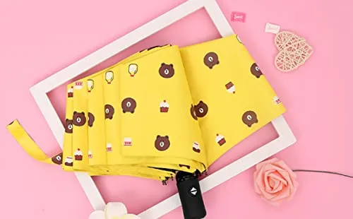 Ultra Light and Small Mini Umbrella with Carrying Pouch