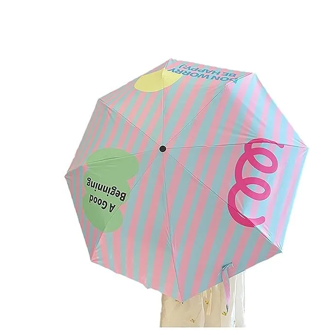 Ultra Light and Small Mini Umbrella with Carrying Pouch