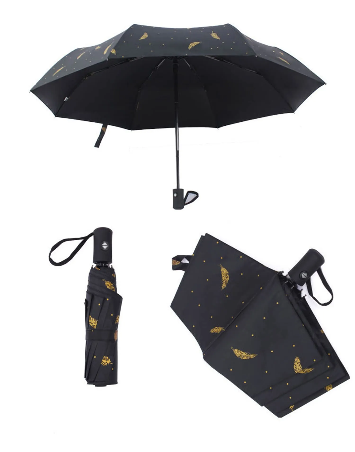 Ultra Light and Small Mini Umbrella with Carrying Pouch