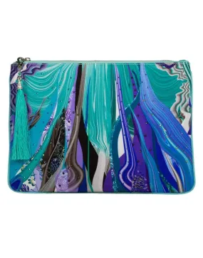 Wategos Wanderlust Small Canvas Clutch