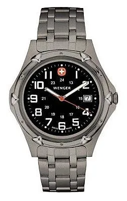 Wenger Men's Swiss Made Standard Issue XL Titanium Watch 73126