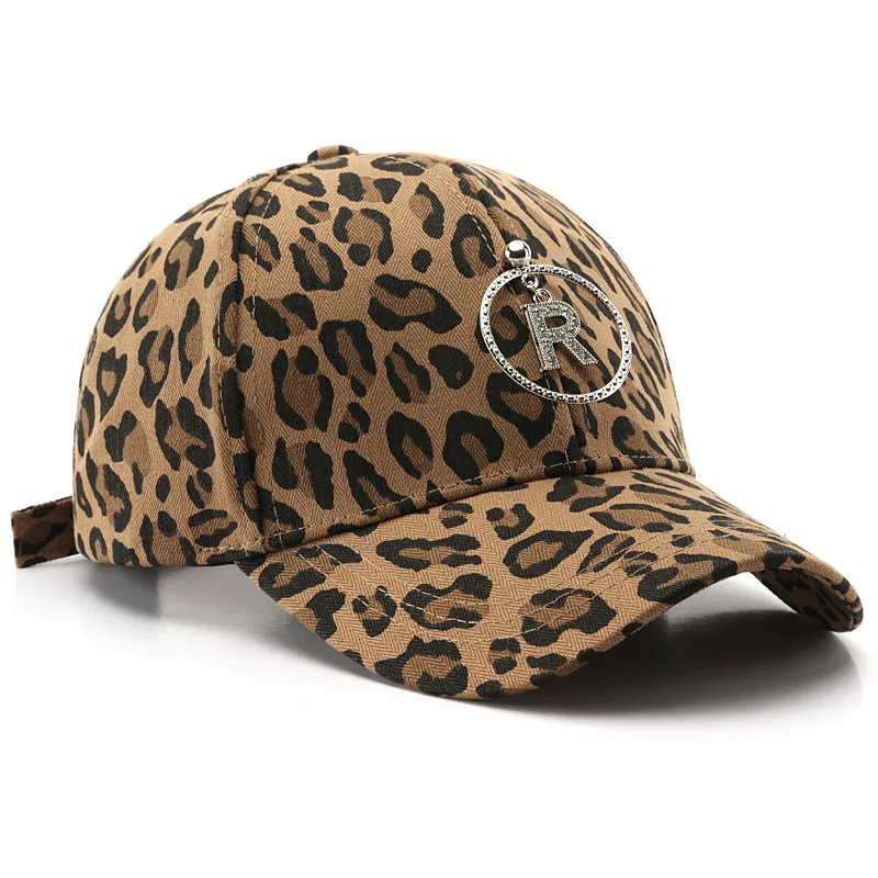 Wholesale Cotton Leopard Cornice Hats