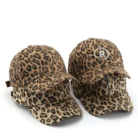 Wholesale Cotton Leopard Cornice Hats