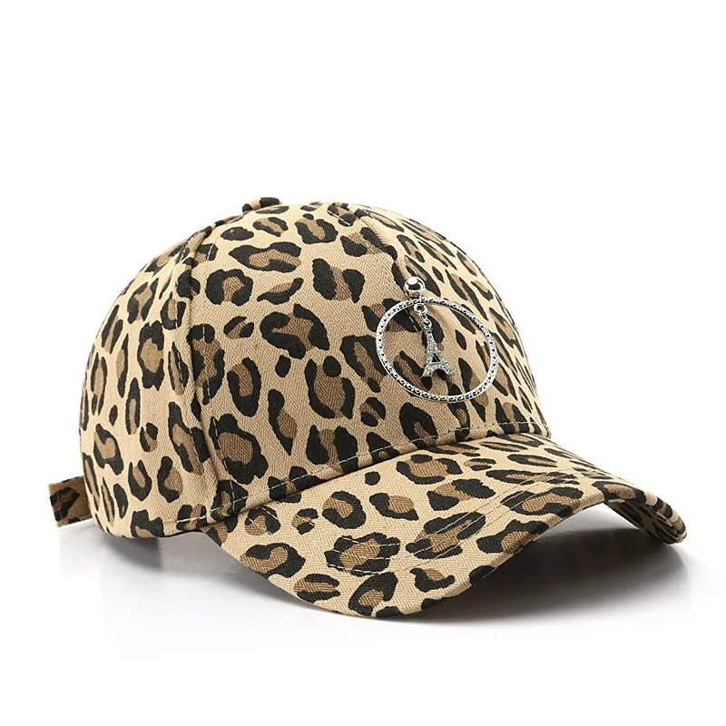 Wholesale Cotton Leopard Cornice Hats