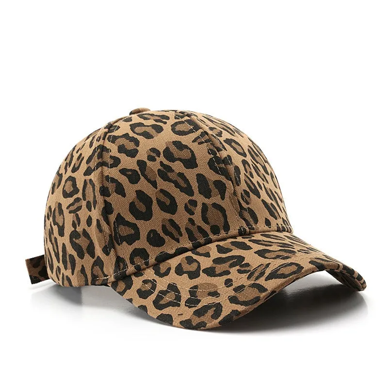 Wholesale Cotton Leopard Cornice Hats