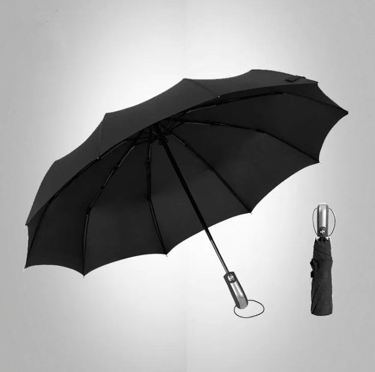Wind Resistant Folding Automatic Umbrella