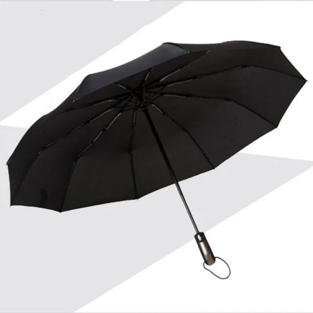 Wind Resistant Three Folding