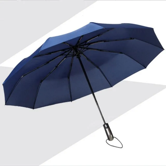 Wind Resistant Three Folding