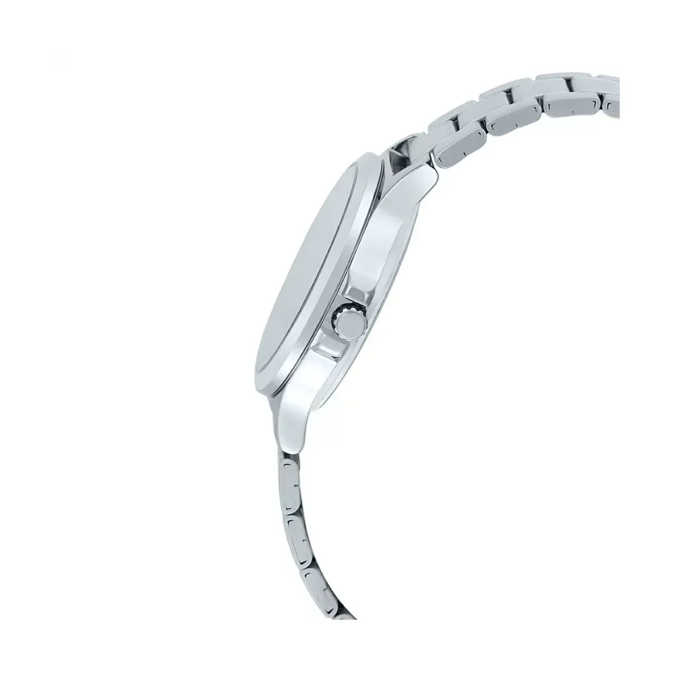 WW1927 Casio Enticer Multifunction Silver Chain Watch MTP-V300D-1A2UDF