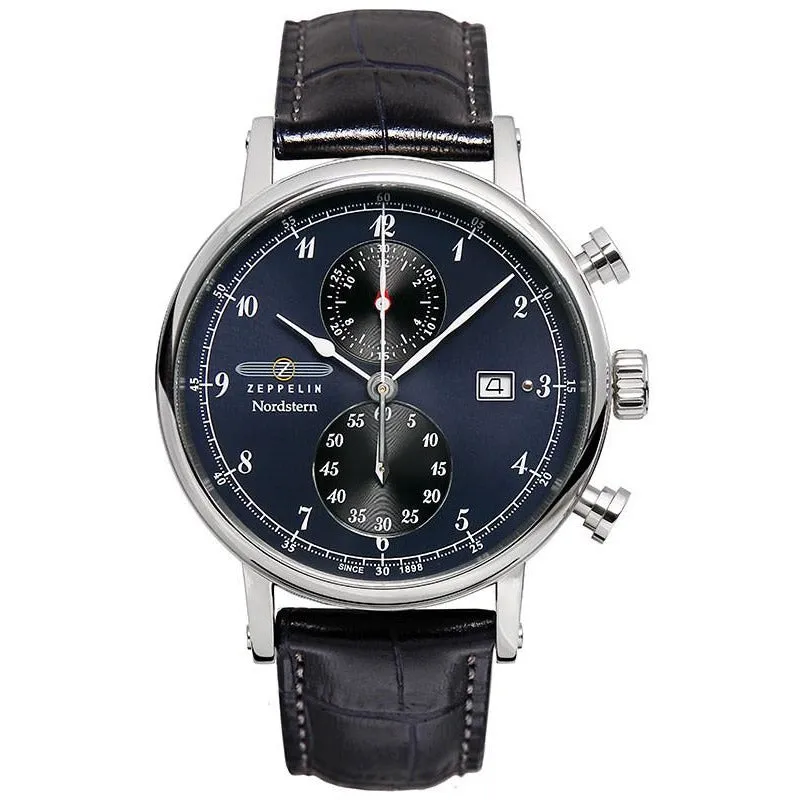 ZEPPELIN QUARTZ WATCH CHRONOGRAPH NORDSTERN 7578-3
